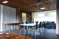 Sauna 2 toimi myös kokoustilana